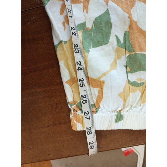 Soft Surroundings Shifting Sands Linen Blend Jogger New Pull On Sahara Sun Sz M - Picture 7 of 9